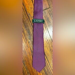 Lauren Ralph Lauren NWT Geometric Handmade All Silk Men’s Neck Tie